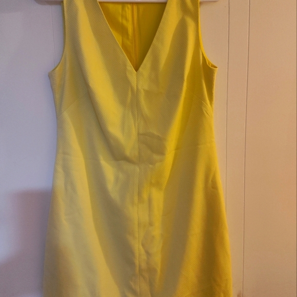 Banana Republic Yellow Dress Size 4 - Picture 1 of 3